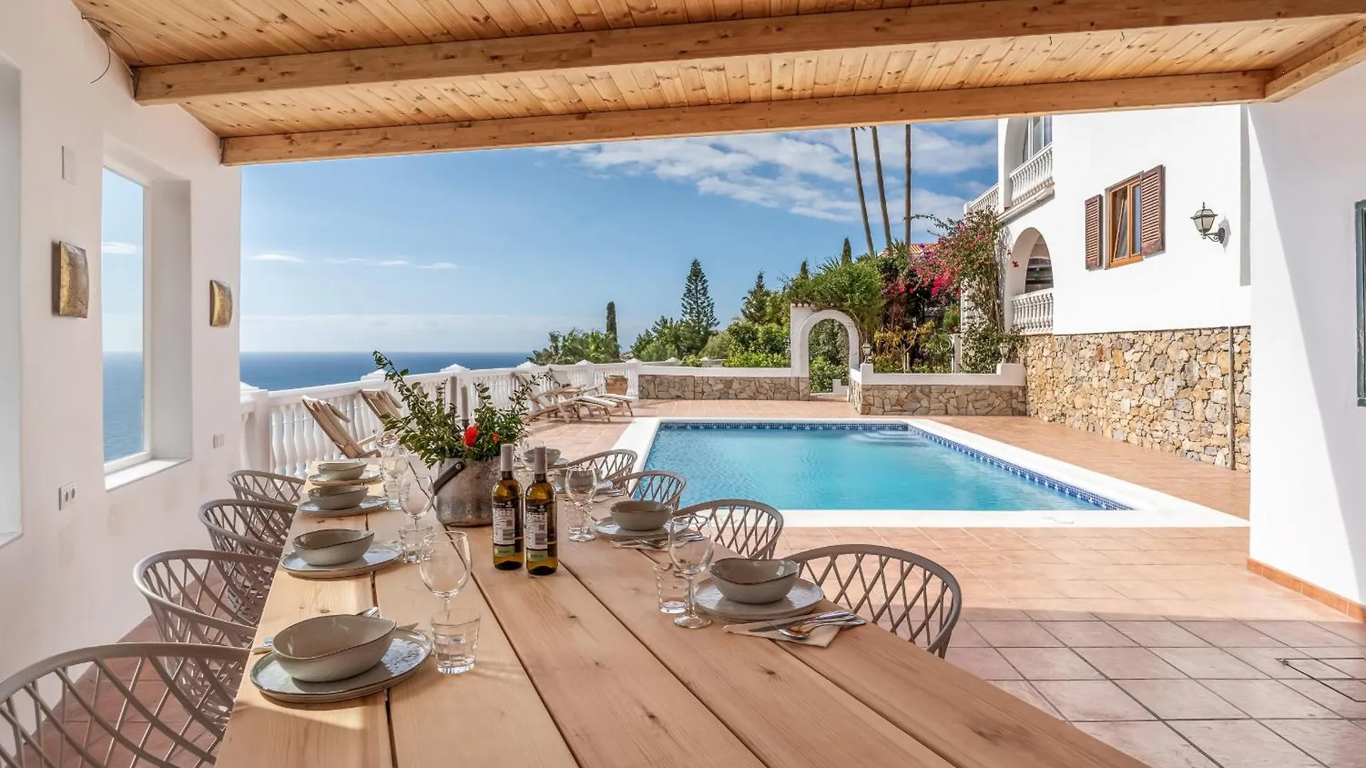 Villa Elegant Retreat With Stunning Sea Views Vila Almuñécar Espanha
